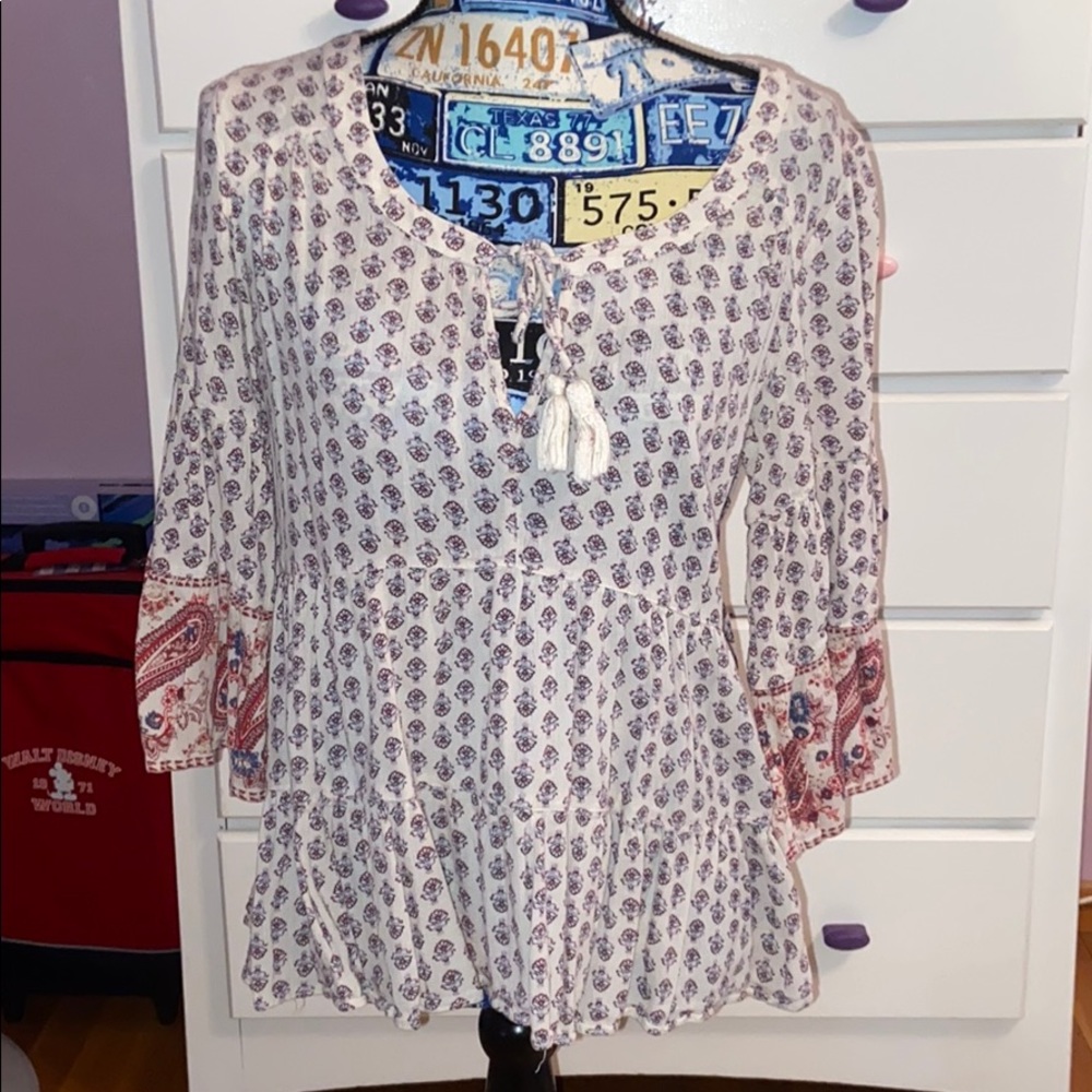 boho blouse